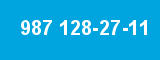987 128-27-11